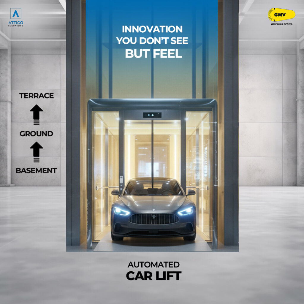 Luxury home elevator interior design — Attico Elevators Delhi NCR